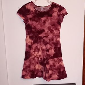 Old Navy Tie Die Baby Doll Dress Size XL 14-16
